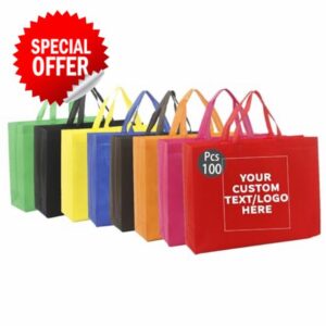 Customizable Reusable Tote Bags Full Color Print