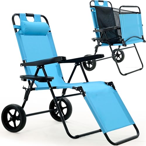 Heavy Duty Beach Chair with Wheels