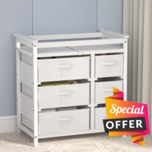 KORIMEFA Modern Baby Changing Table