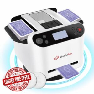G1 Pro Automatic Card Shuffler and Dealer 2-in-1