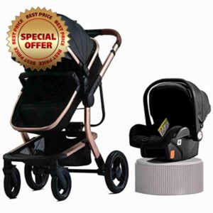 Luxury 3 in 1 Pram Baby Stroller Newborn Carriage Coches para Bebes