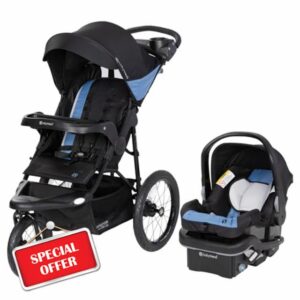 Baby Trend Expedition® Zero Flat Jogger Travel System with LED Lights