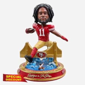 Brandon Aiyuk San Francisco 49ers Faithful To The Bay Bobblehead NFL Football