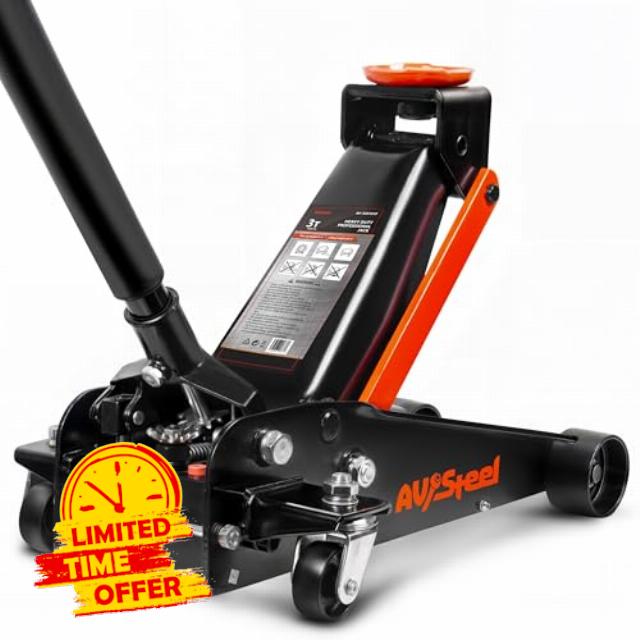 3 Ton Floor Jack (6600 lbs)