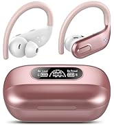 Wireless Earbuds, Bluetooth 5.3 Headphones Wireless with 4 ENC Noise Canceling Mic, 80Hrs LED Dis...