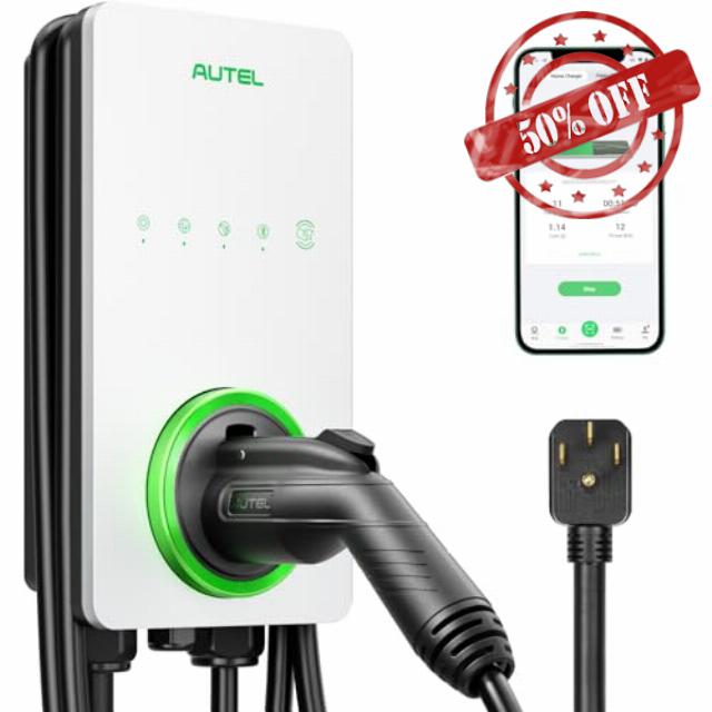 Autel Home Level 2 EV Charger up to 40Amp