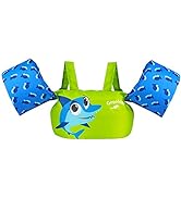 Toddler Swimming Float Vest, Arm Bands Kids Swim Vest with Shoulder Harness Baby Floats Swimming ...