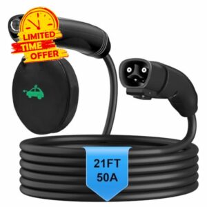 Tesla Charger Extension Cable Compatible with Tesla Model X/Y/3/S/Cybertruck
