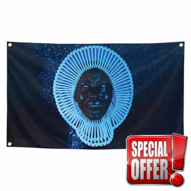 American Rapper Childish Awaken My Love Music Album Gambino Cover 3 × 5Ft For Room College Dormitory Bedroom Wall Tapestry Decoration Interior And Fun Parties