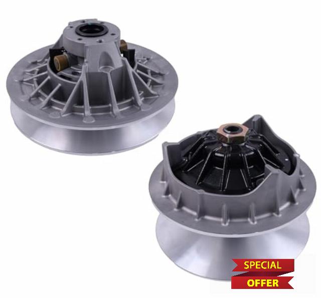 Primary & Secondary Driven Clutch 20104033207 21040303801 21040303301 21040303303 Compatible with 2014-2021 Odes 800 UTV Dominator Raider D2 D4 X2 X4
