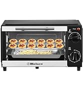 Belaco BTO-1010L Retro look Mini 10L Toaster Oven Tabletop Cooking Baking Portable Oven 750w 60 m...