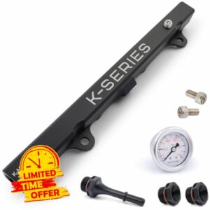 Fuel Rail Kit for the Factory Quick Connect Line - Compatible with Honda - Compatible with Acura - K20 K24 K Series (K-MOTOR)
