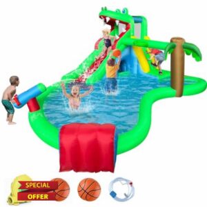 RETRO JUMP Inflatable Water Slide