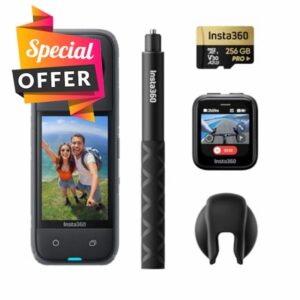 Insta360 X4 GPS Bundle- 8K Waterproof 360 Action Camera
