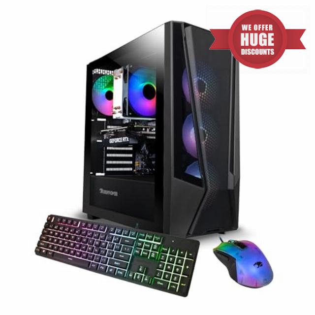 iBUYPOWER Trace 7 Mesh Gaming PC Computer Desktop TMA7N3501 (AMD Ryzen 7 5700