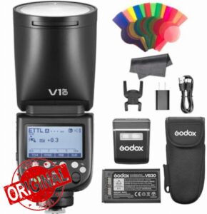 Godox V1 PRO C V1Pro C Round Head Camera Flash Compatible with Canon Cameras