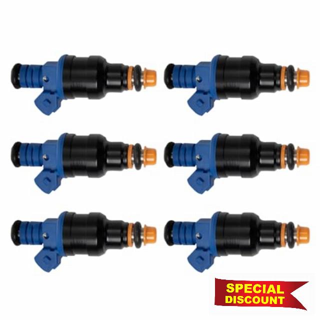 TRQ Fuel Injector Set Compatible with 1994-1996 Dodge