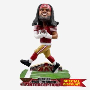 Fred Warner San Francisco 49ers Beast In The Bay Interception Bobblehead NFL