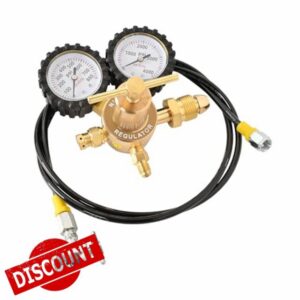 4000Psi Nitrogen Regulator Kit Nitrogen Shock Fill Tool Compatible with Shock with Schrader Valve Off-road Bike