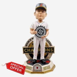Shohei Ohtani Japan 2023 World Baseball Classic Champions MVP Bobblehead