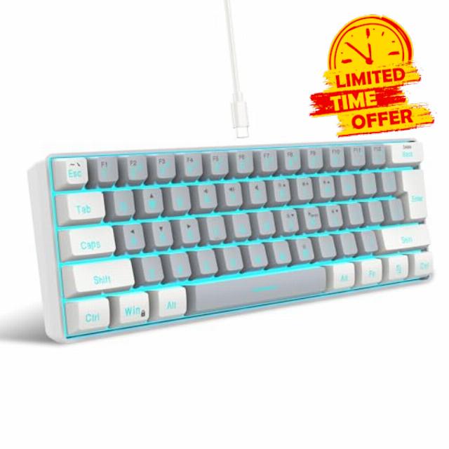 Snpurdiri 60% Wired Gaming Keyboard