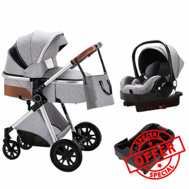 RIBONI 3 in 1 Baby Stroller Travel System