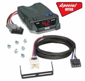 Replacement for fits Trailer Brake Control for 04-24 Nissan Titan w/Wiring Adapter Module 1-4 Axle