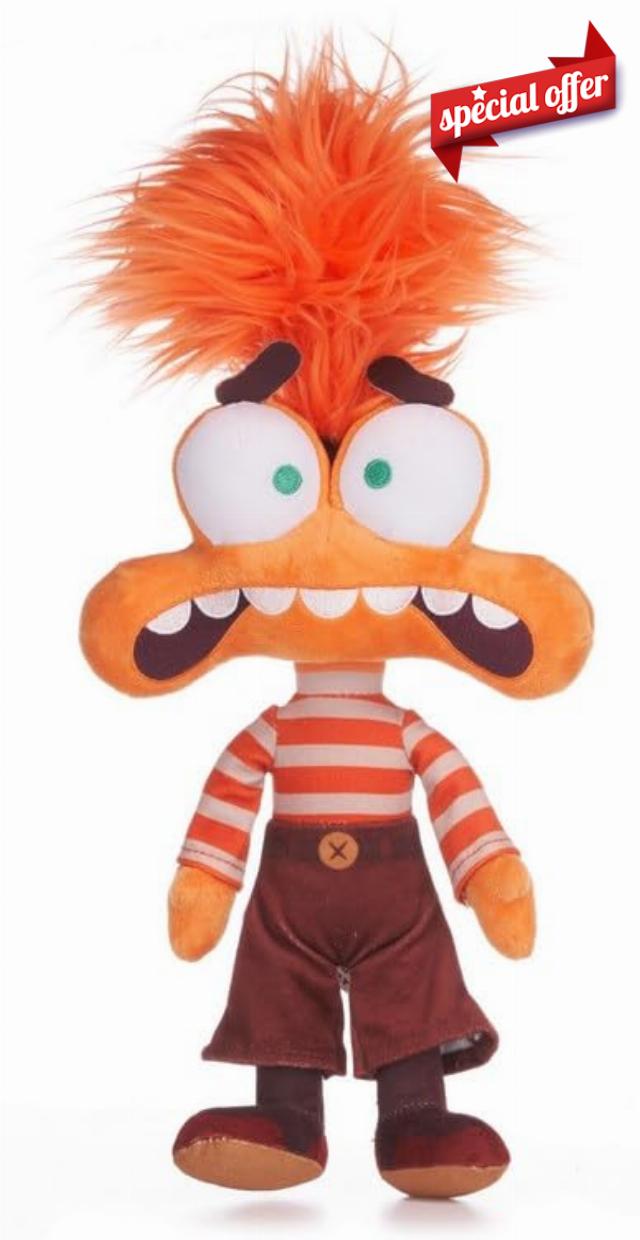 UKToyworld Inside Out 2 Plush Anxiety 12 inch Soft Toys