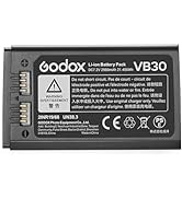 Godox VB26 Li-Ion 7.2V / 2600mAh Li-Ion Polymer Battery for Godox V1-S V1-N V1-C V1-F V1-O V1 Rou...