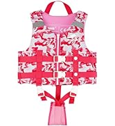 Gogokids Swim Vest Float Jacket - Kids Swimming Training Flotation Buoyancy Swimsuit with Adjusta...