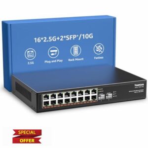 18 Port 2.5G Umanaged Ethernet Switch