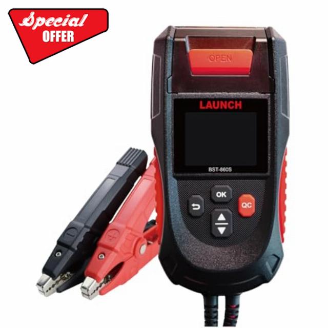 BST-860 Launch Automotive Battery Tester with Printer