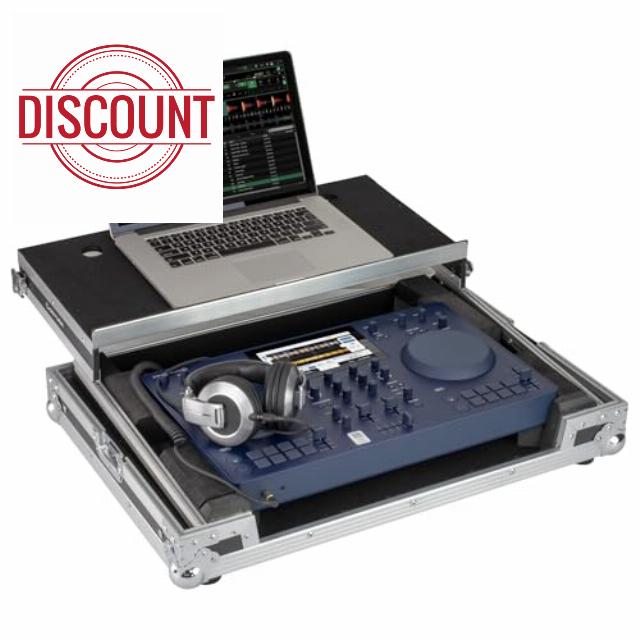 ODYSSEY AlphaTheta OMNIS-DUO Flight Case with Glide Style Laptop Platform