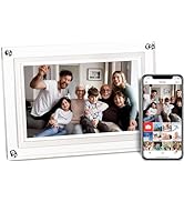 UK Technology Wi-Fi Digital Photo Frame, 10.1 Inch Digital Picture Frame, 32GB Memo...