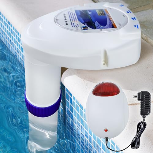 Immersion Water Alarms Sensor Detector Underwater Motion with Remote Receiver for Home Kids Pets Safety