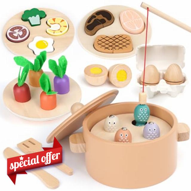 Dreamon Woodeen Toy Kitchen Set