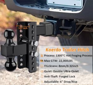 2" & 2-5/16" Ball Hitches for Trucks