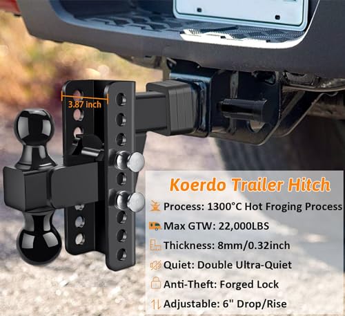 2" & 2-5/16" Ball Hitches for Trucks