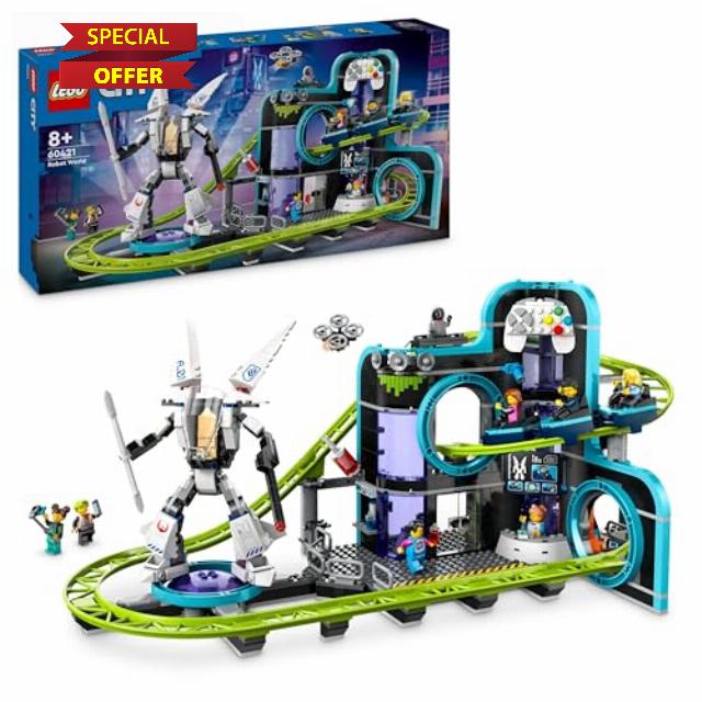 LEGO City Robot World Roller-Coaster Park Set