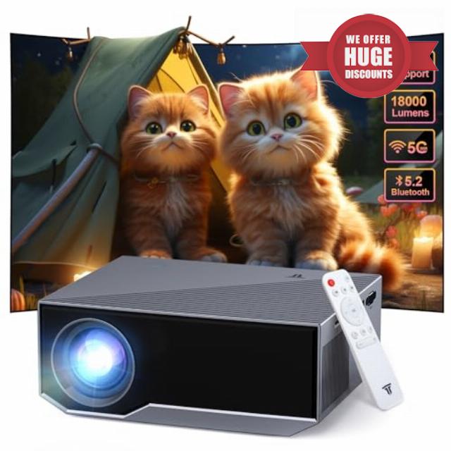 Projector with WIFI and Bluetooth