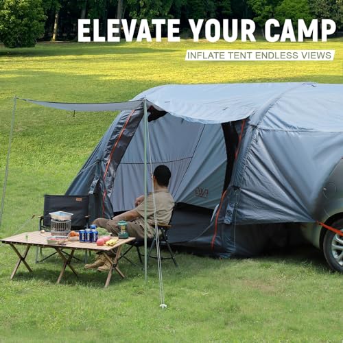 Easy Set up Car Tailgate Tent Waterproof with Tarps Portable Car Tents with 2 Doors for SUV MPV
