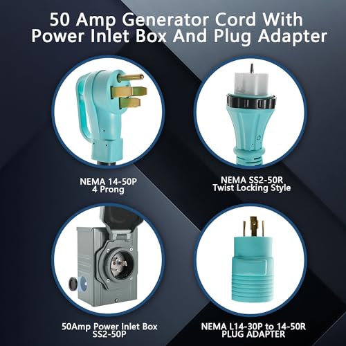 125V/250V RV Power Cord