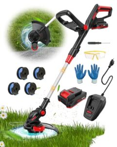 2-in-1 Lawn Edger 13" Cordless String Trimmer