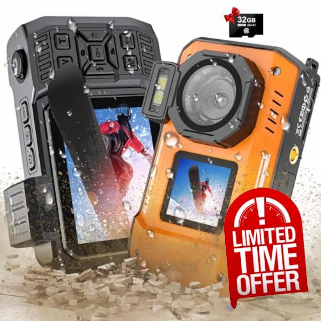 6K25FPS 64MP Digital Camera Rugged Waterproof Dustproof Shockproof