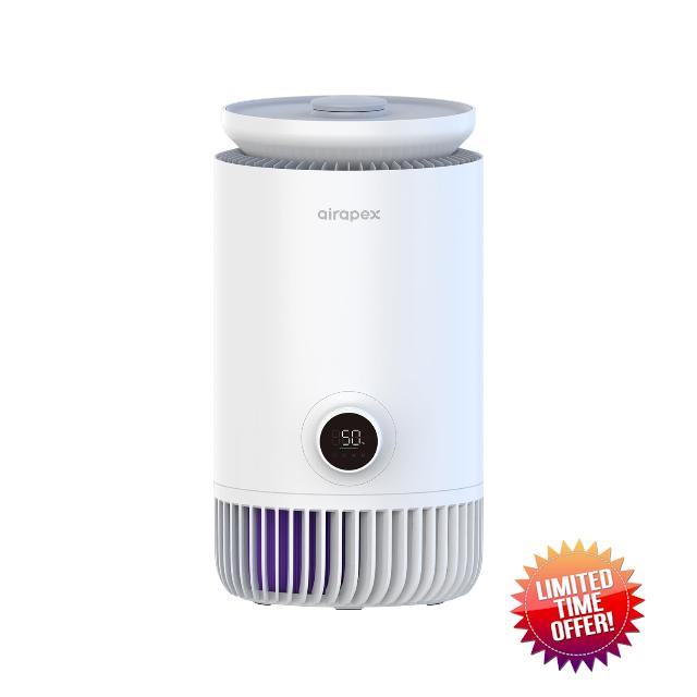 2 in 1 Air Purifier and Evaporative Humidifier Combo for Bedroom
