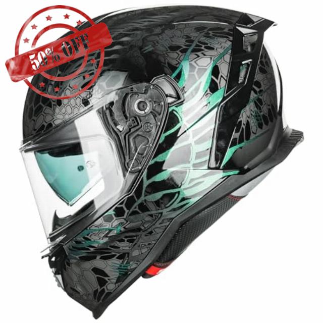 ILM Motorcycle Full Face Helmets for Men Women DOT ECE Powersports with Dual Visor Street Racing Helmet Cascos para Motos Model MF567