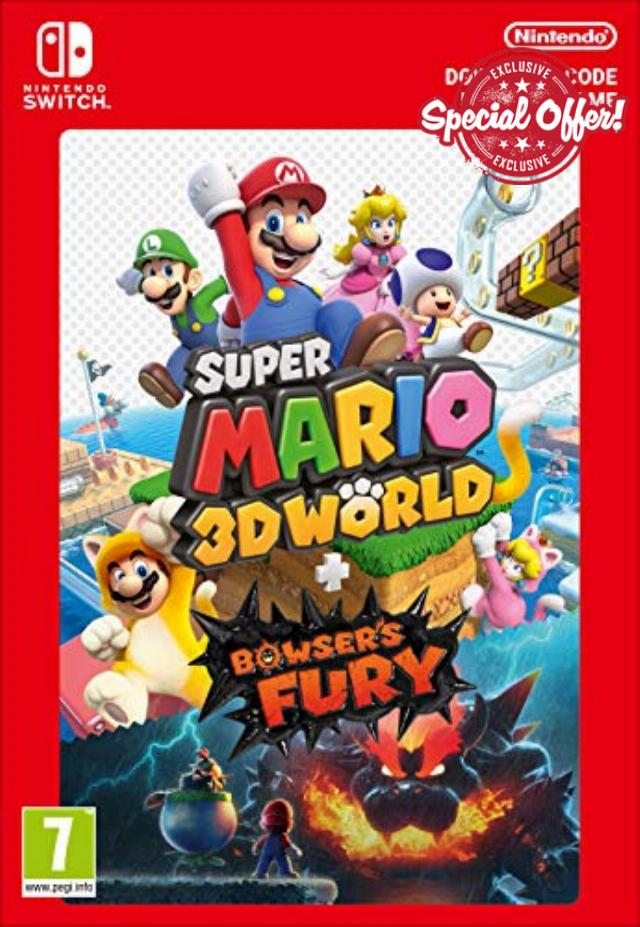 Super Mario 3D World + Bowser's Fury Standard | Nintendo Switch - Download Code