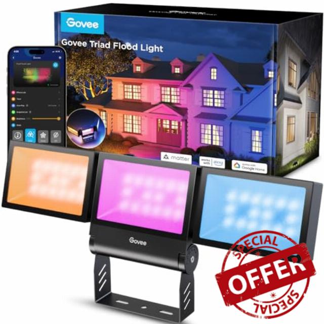Govee Triad Outdoor Flood Lights