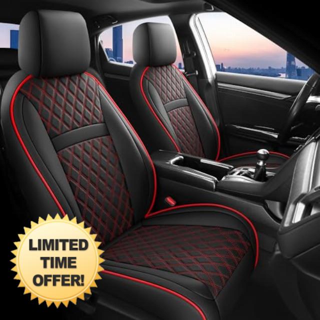 Waterproof Leather Car Seat Covers Full Set