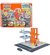 Matchbox Cars Playsets, Matchbox Super Clean Carwash, Realistic Lights and Sounds, Kid- and Car-A...